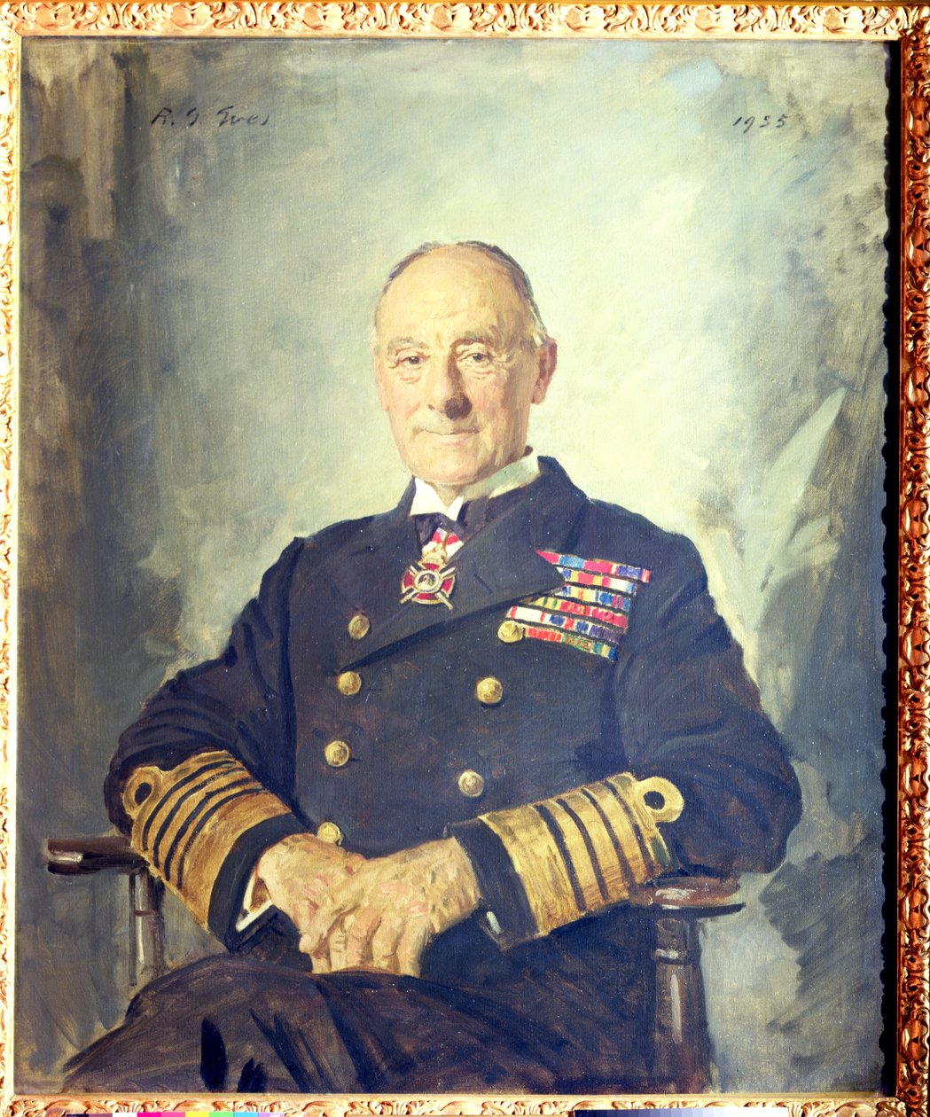 Admirál flotily, hrabě Jellicoe ze Scapa (1859-1935) od Reginald Grenville Eves