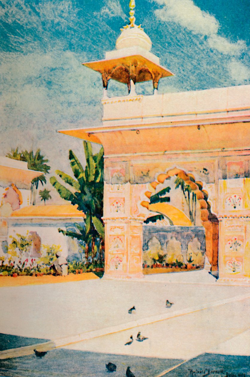 Diwan-I-Khas, Dillí, 1913 od Reginald Barratt