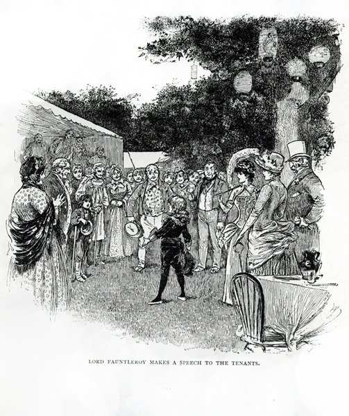 Ilustrace pro Little Lord Fauntleroy (rytina) od Reginald Bathurst Birch