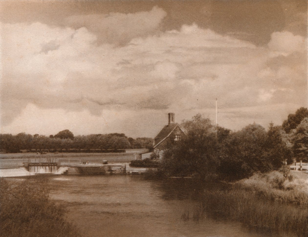 Goring Lock, c1927, 1927 od Reginald Belfield