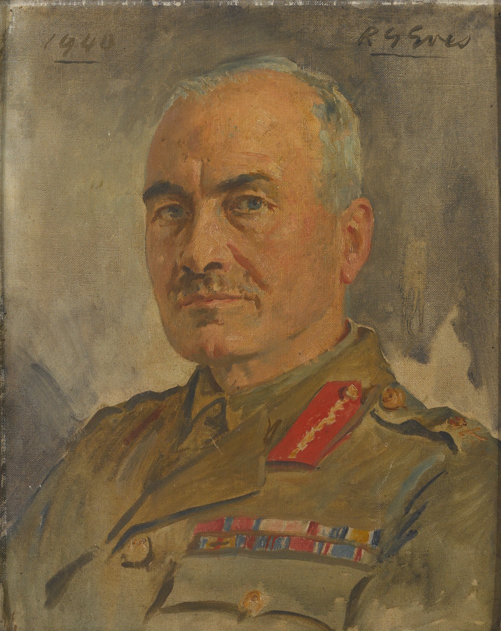 Generálporučík Sir Ronald Forbes Adam Bt, circa 1940 od Reginald Grenville Eves
