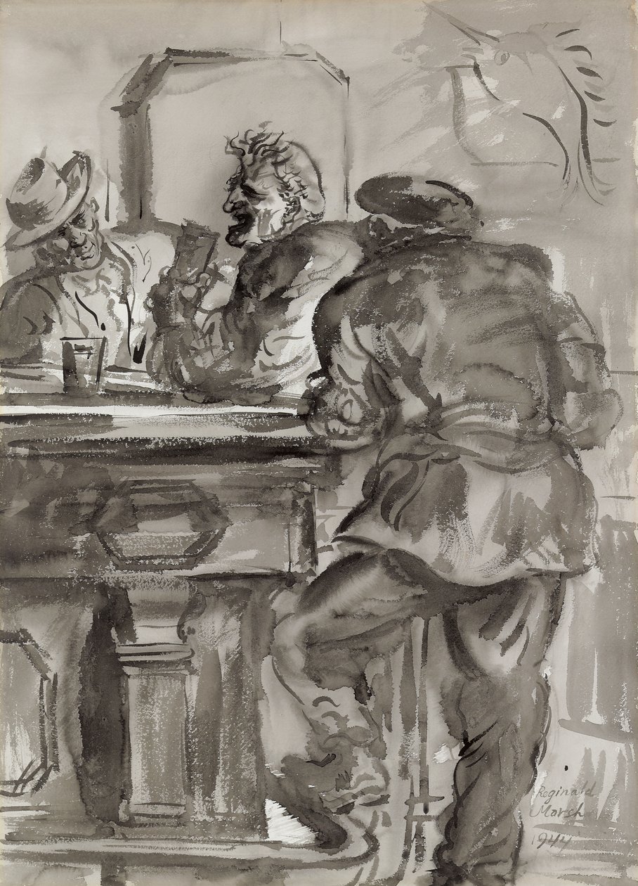 Bar Philosopher od Reginald Marsh