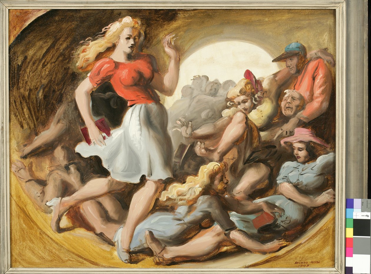 Sud zábavy od Reginald Marsh