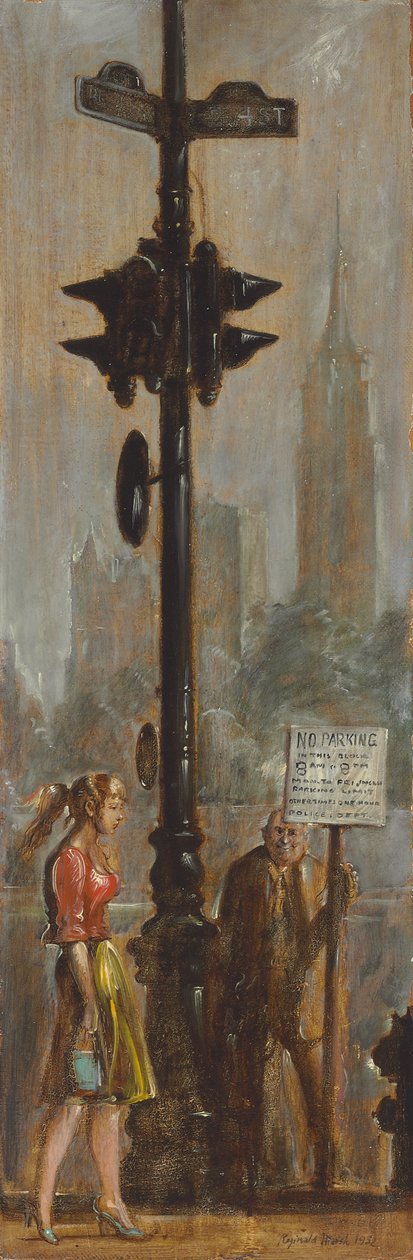 Broadway a 14. ulice od Reginald Marsh
