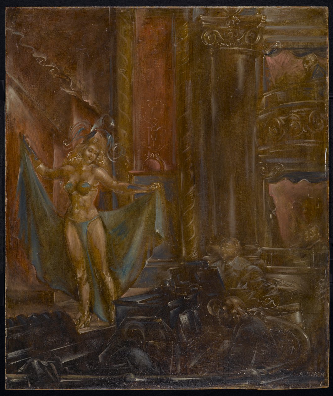 Burleska od Reginald Marsh