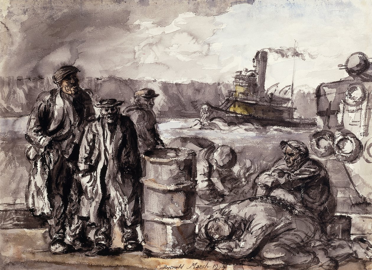 V docích od Reginald Marsh