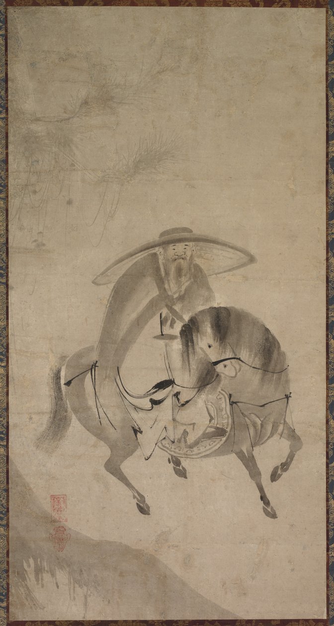 Su Dongpo Jízda na oslu od Reietsu