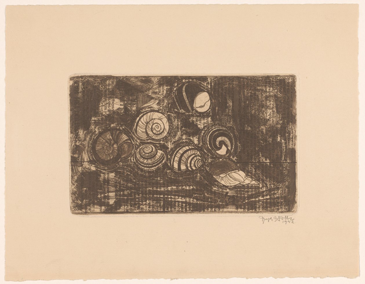 Sedm granátů od Reijer Stolk (signed by artist)