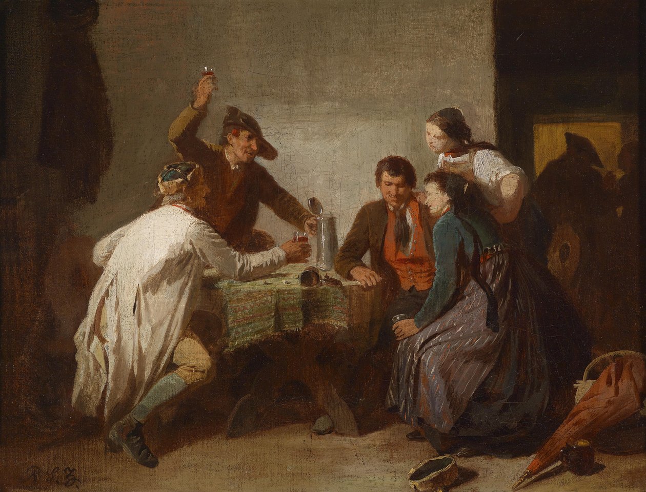 Veselé hospodské kolo od Reinhard Sebastian Zimmermann