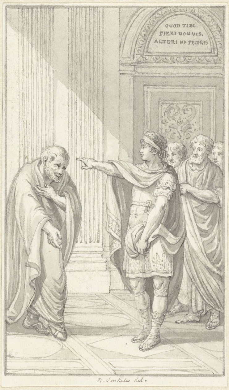 Alexander Severus a Arabinus od Reinier Vinkeles (I)