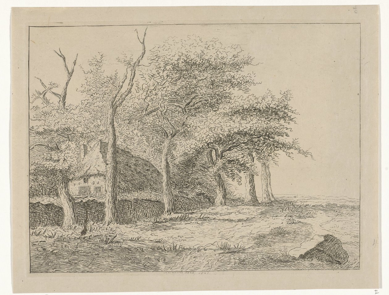 Řada stromů od Reinierus Albertus Ludovicus baron van Isendoorn à Blois