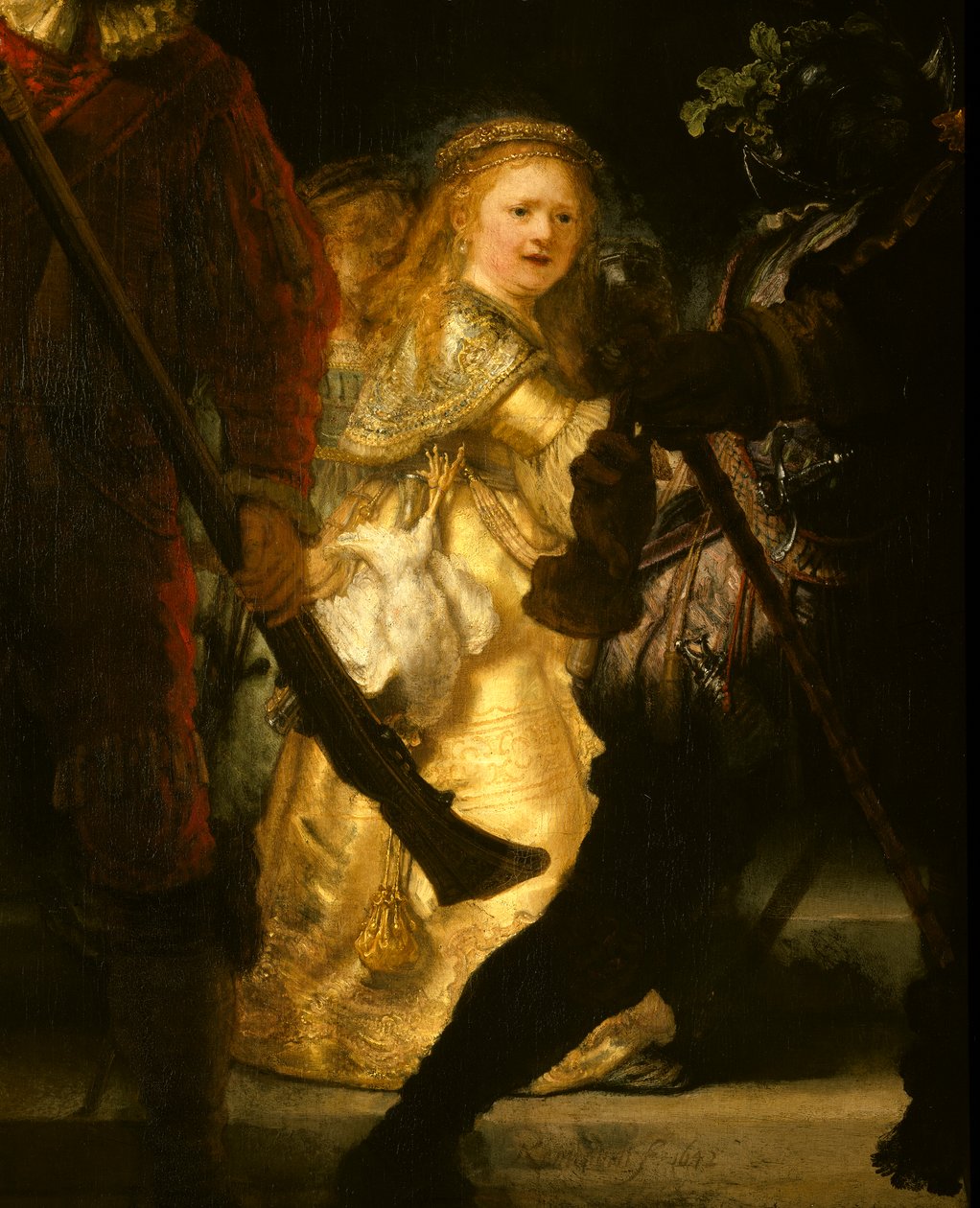Společnost Frans Banning Cocq a Willem van Ruytenburch od Rembrandt van Rijn