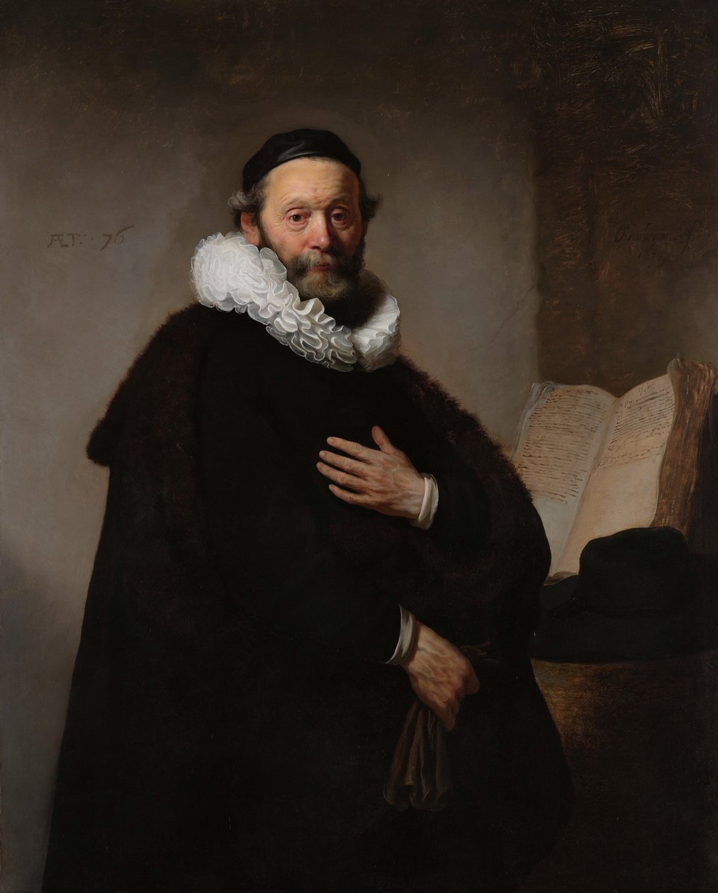 Portrét Johannesa Wtenbogaerta od Rembrandt van Rijn