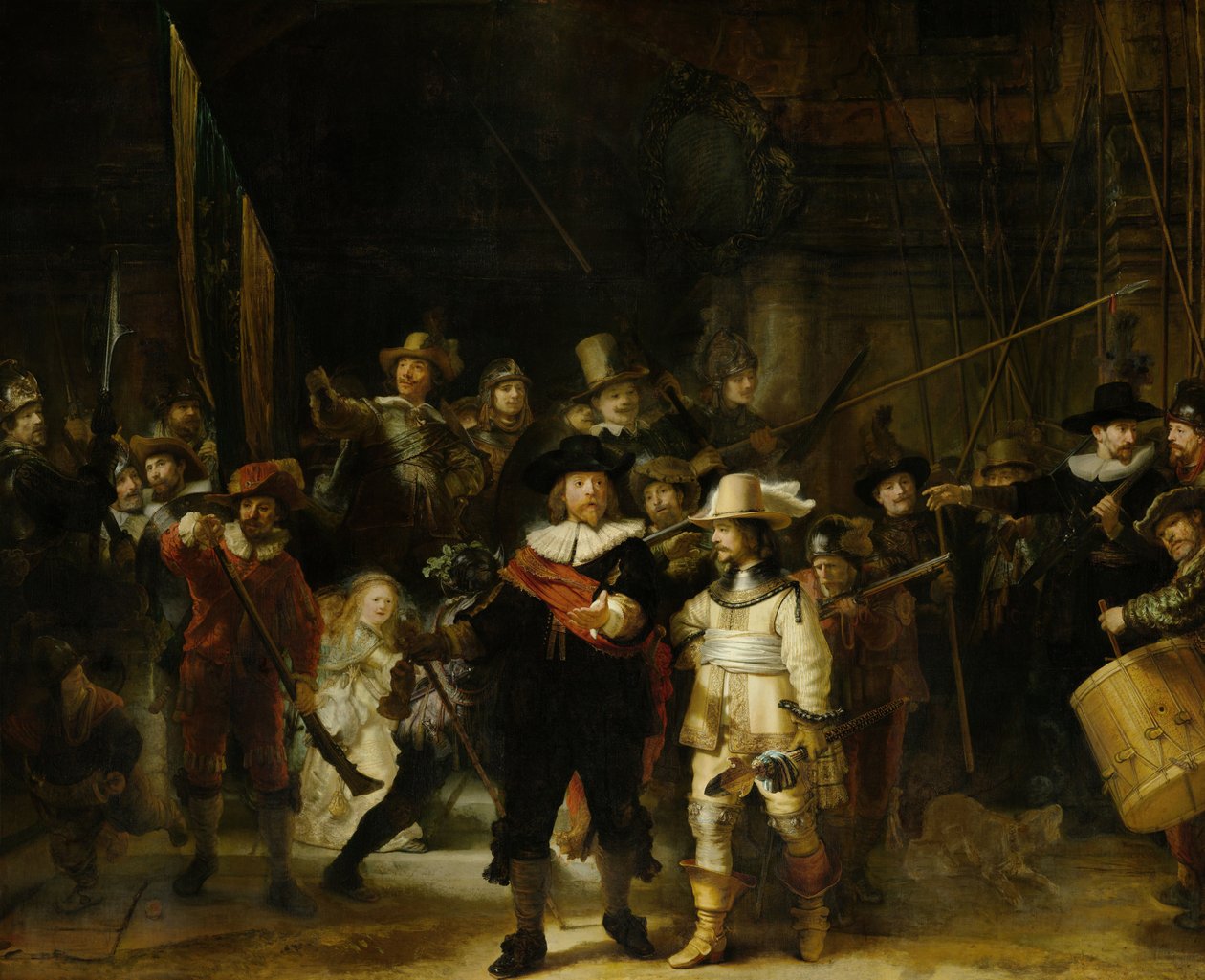 Noční hlídka od Rembrandt van Rijn