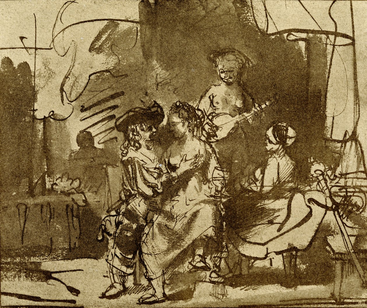 Unbekanntes Bild od Rembrandt van Rijn