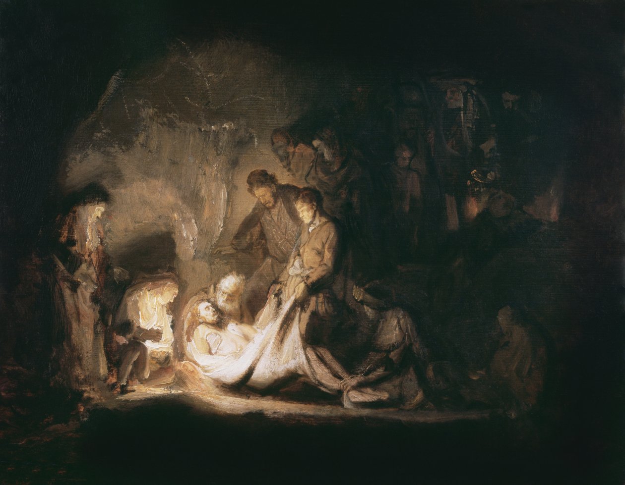 Pohřeb od Rembrandt van Rijn