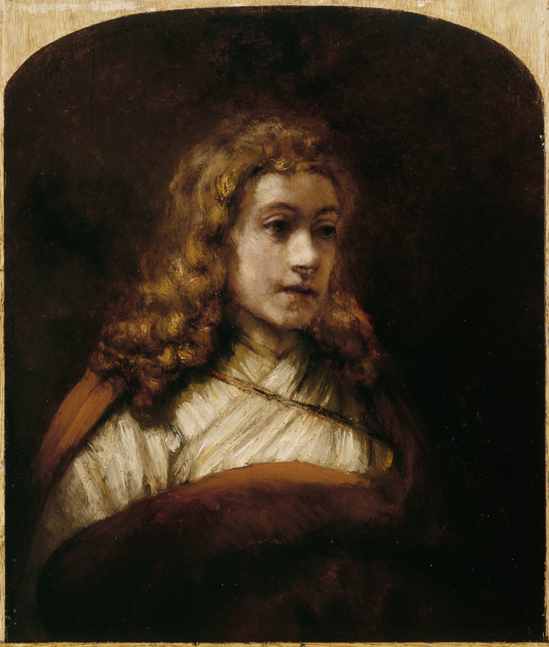 Titus, syn Rembrandts, kolem roku 1660 od Rembrandt van Rijn