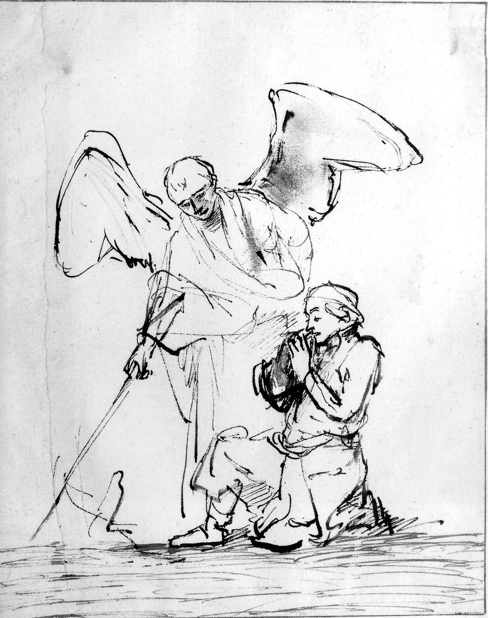 Tobiáš a anděl od Rembrandt van Rijn