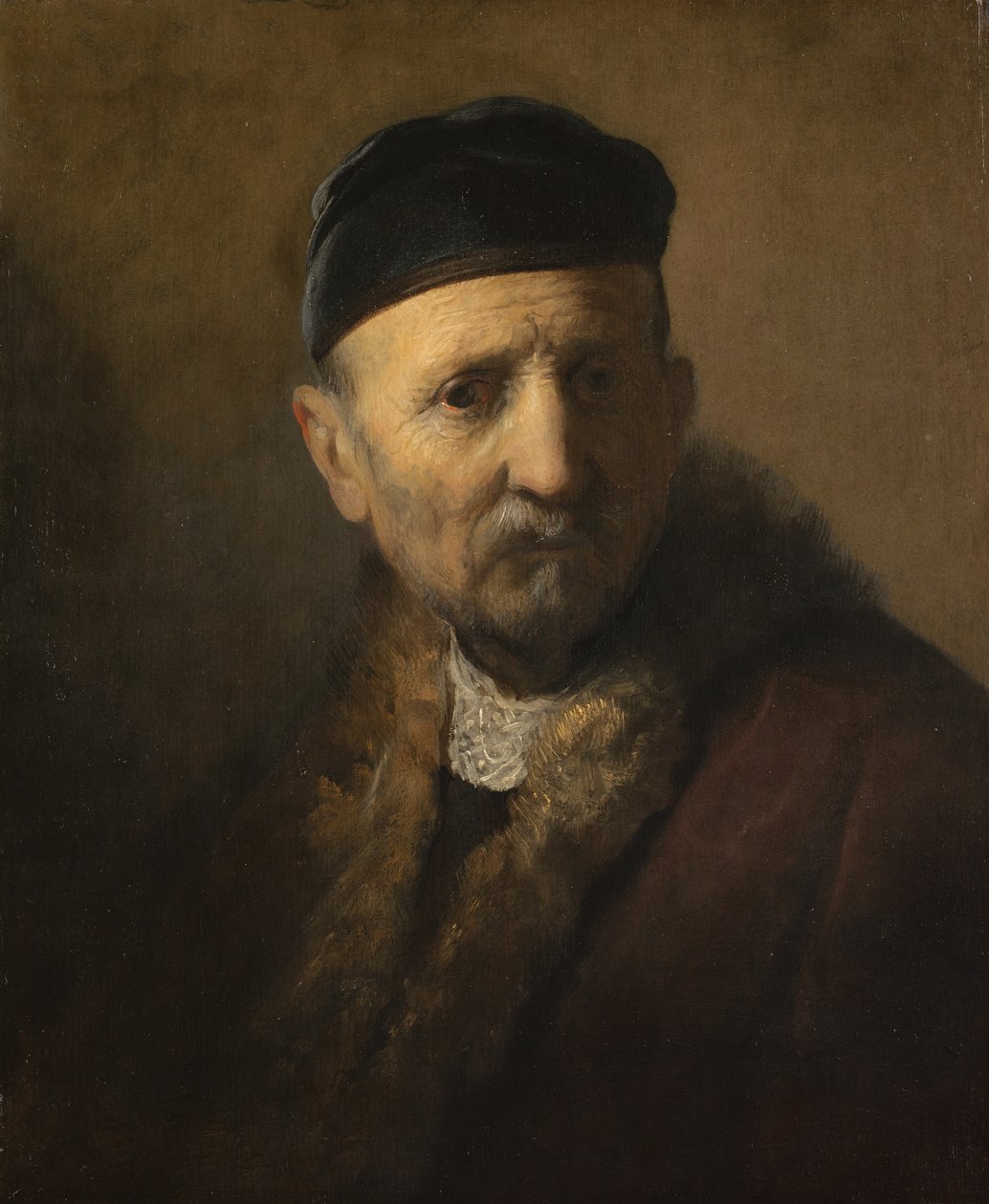Tronie starého muže, 1630-1631 od Rembrandt van Rijn