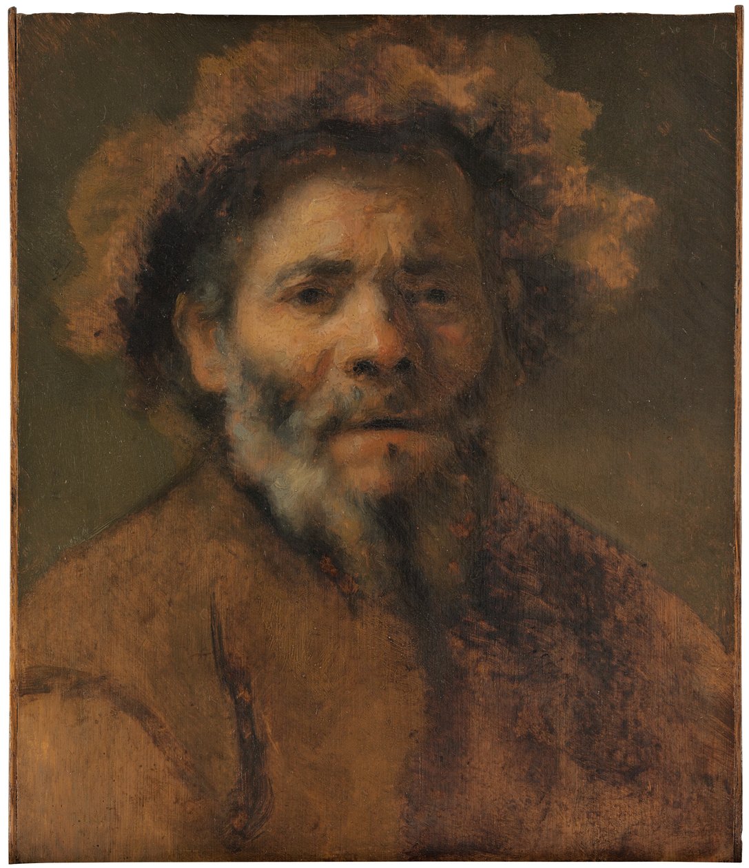 Studie starého muže od Rembrandt Harmensz. van Rijn circle of Rembrandt Harmensz. van Rijn circle of