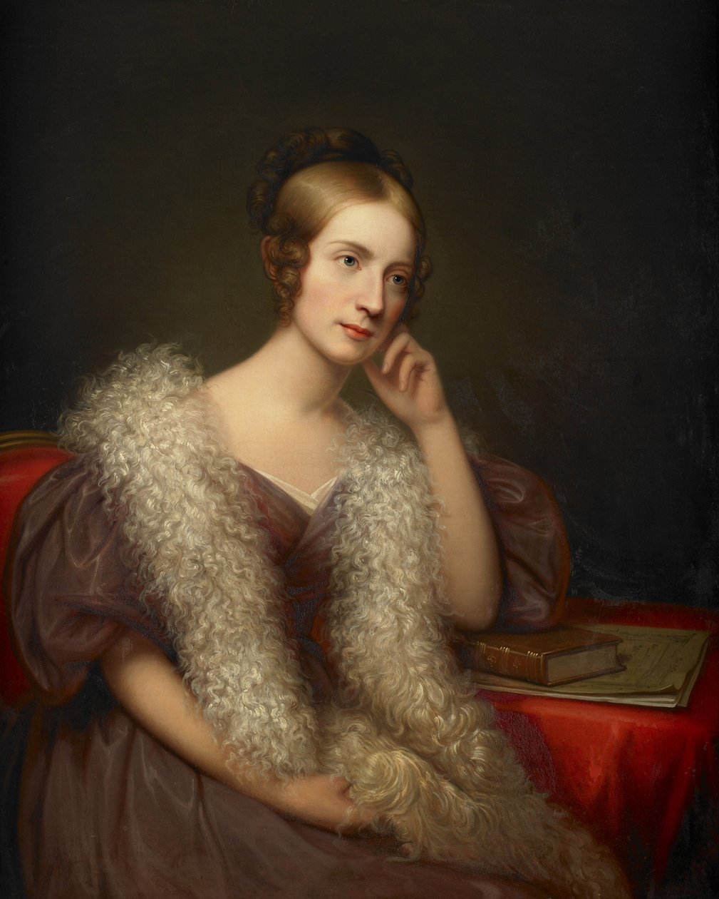Caroline Louisa Pratt Bartlett od Rembrandt Peale