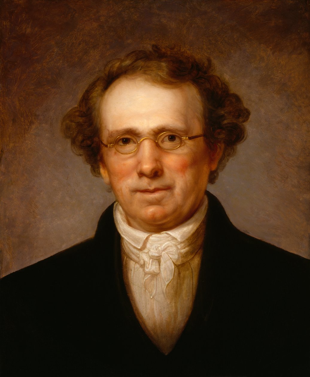 Portrét Henryho Robinsona, kolem 1816-20 (olej na papíře na plátně) od Rembrandt Peale