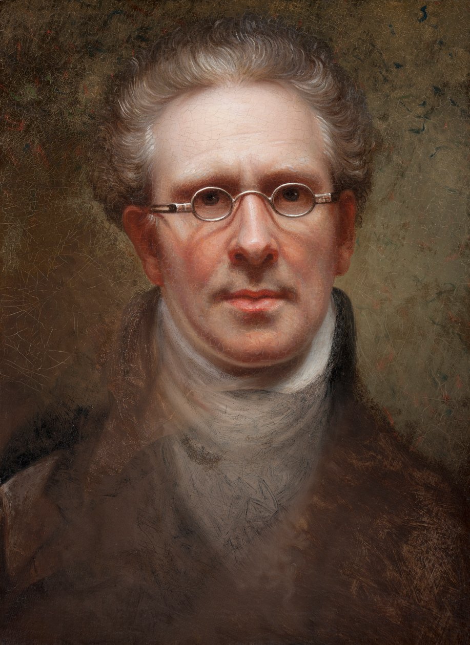Autoportrét, 1828 od Rembrandt Peale
