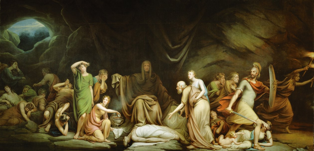 Soud smrti, 1820 od Rembrandt Peale