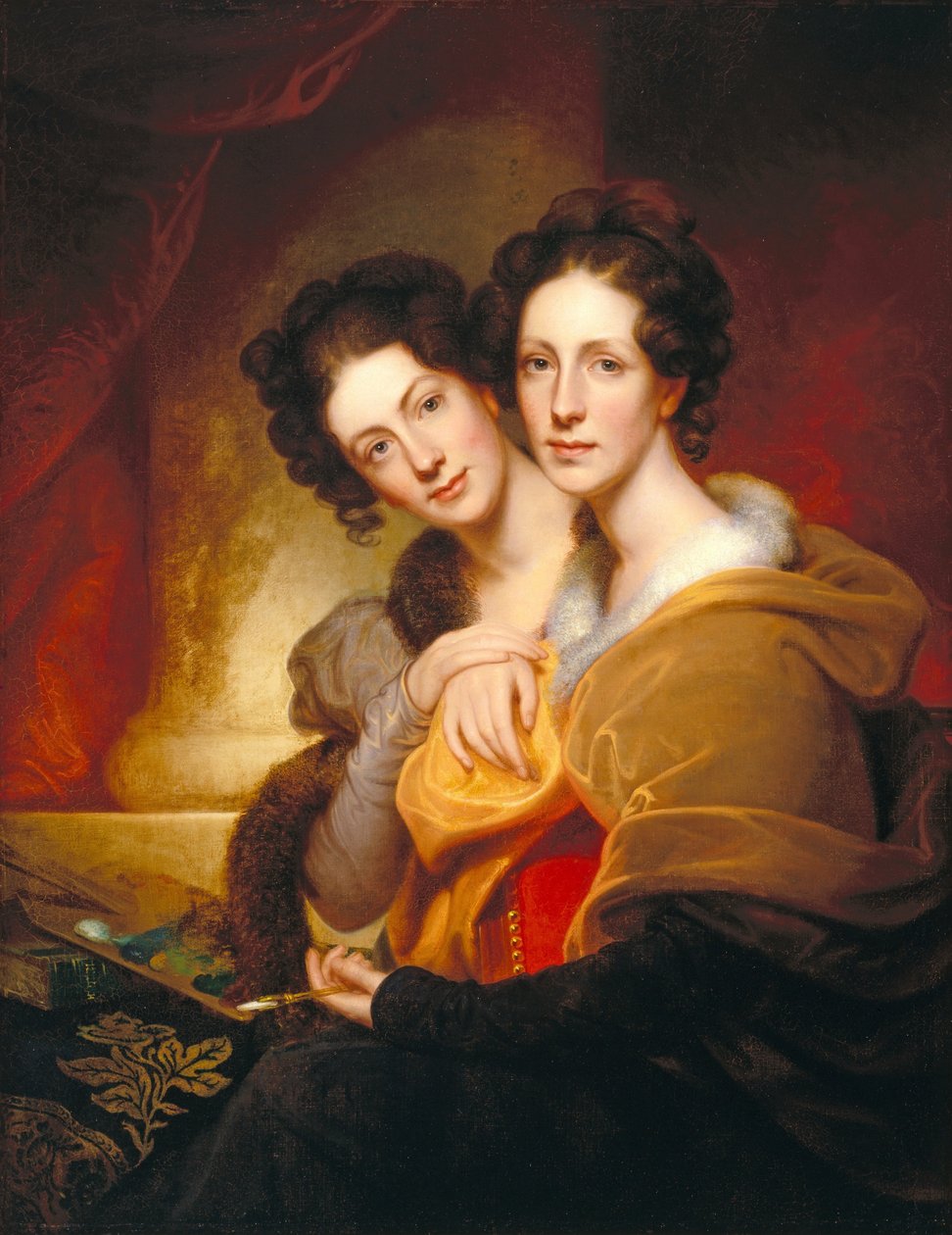 Sestry (Eleanor a Rosalba Peale) od Rembrandt Peale