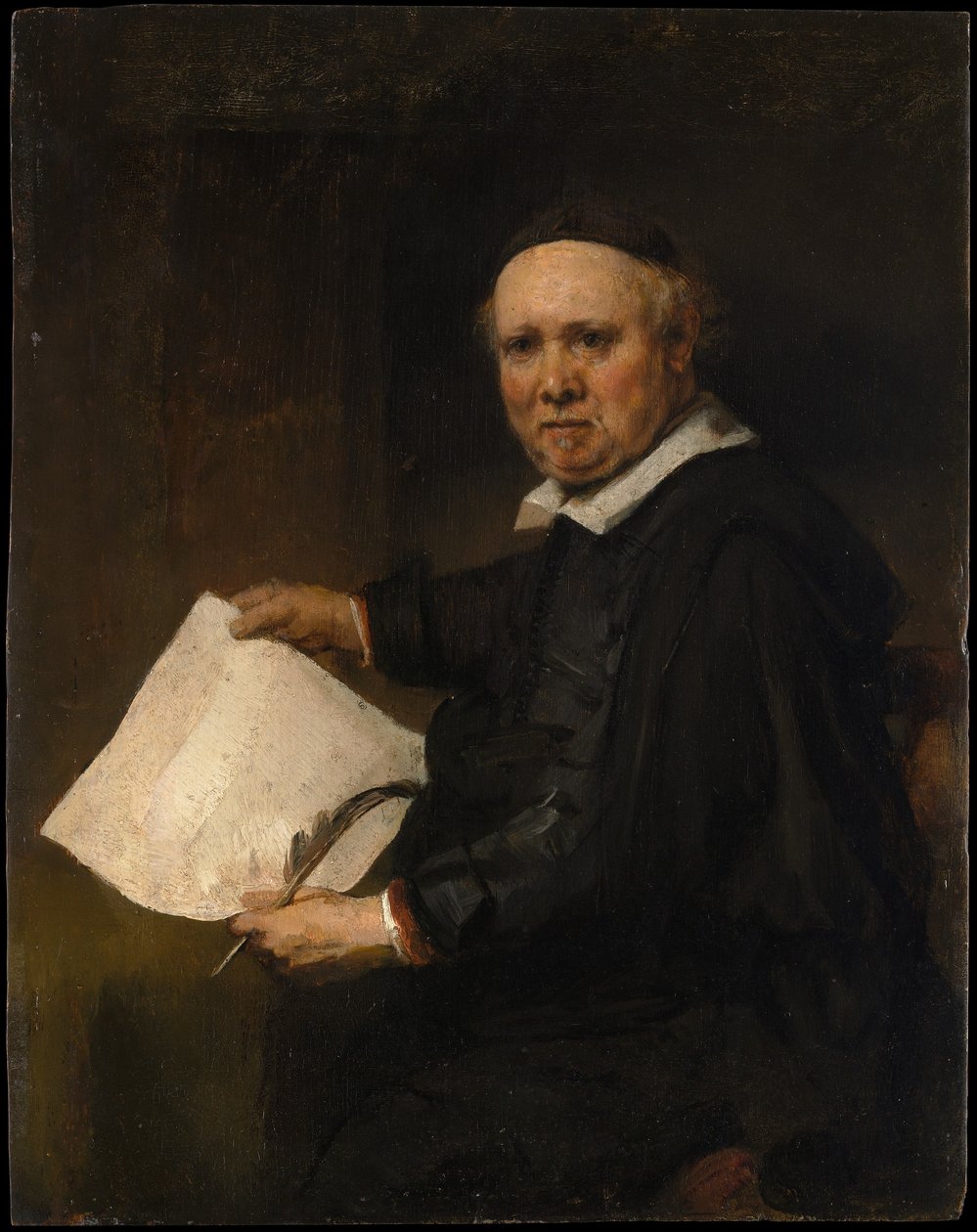 Portrét Lieven Willemsz van Coppenol od Rembrandt van Rijn