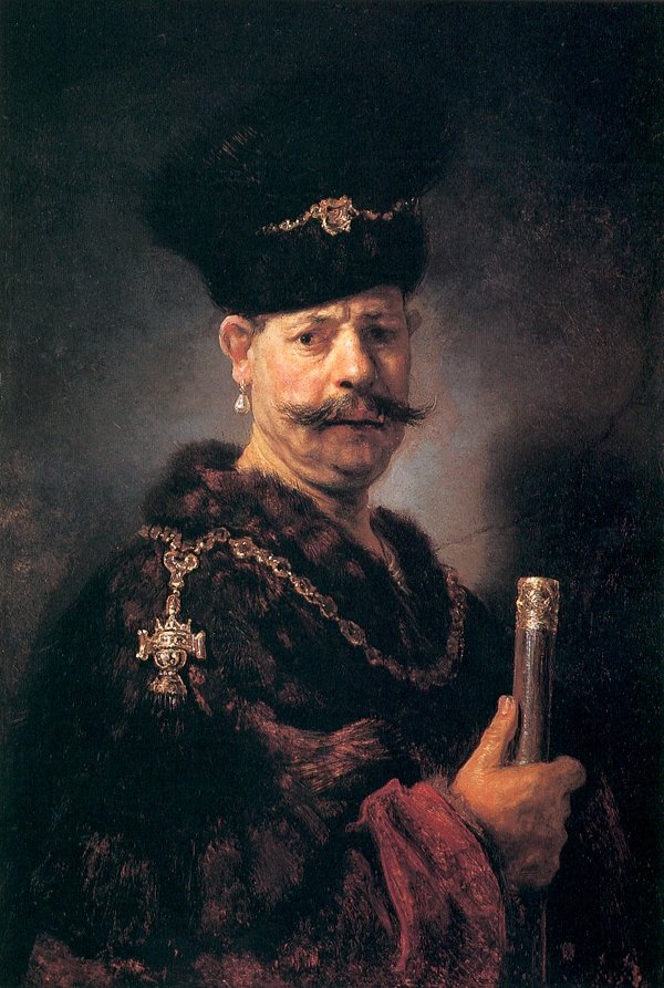 Polský šlechtic od Rembrandt van Rijn