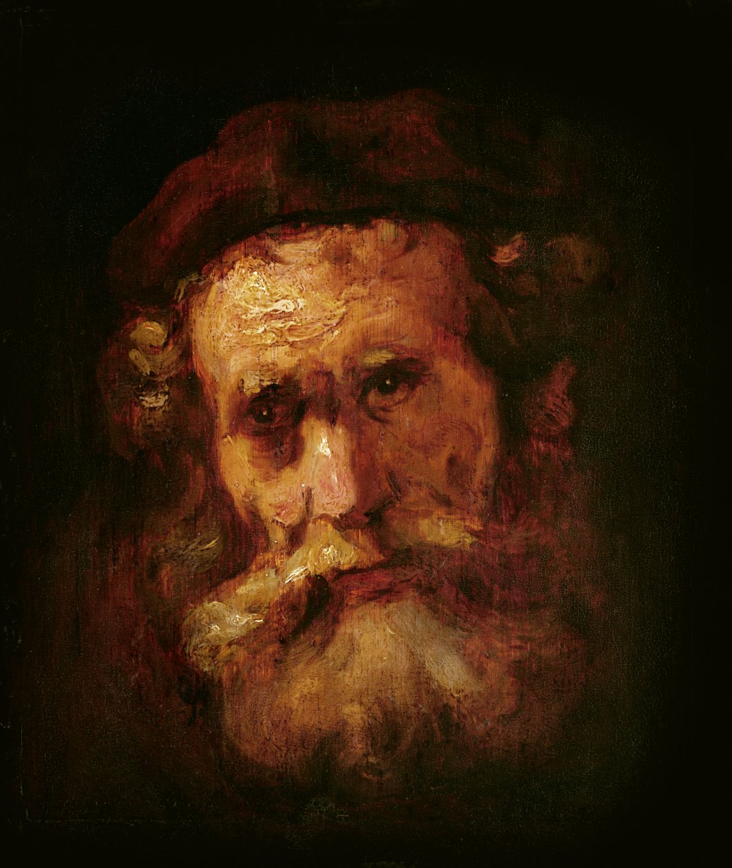 Rabín od Rembrandt van Rijn