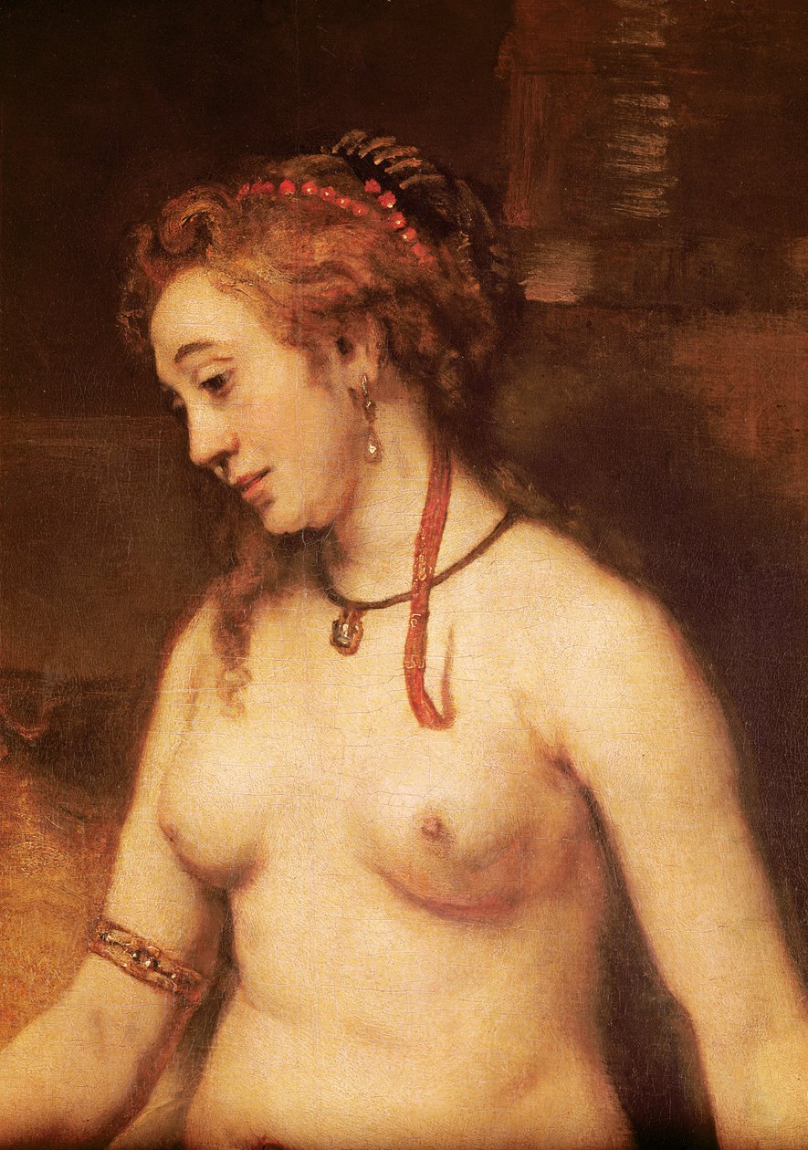 Bathsheba Bathing, 1654 (detail 44593) od Rembrandt van Rijn