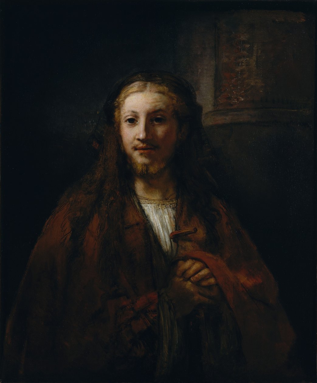 Kristus s holí od Rembrandt van Rijn