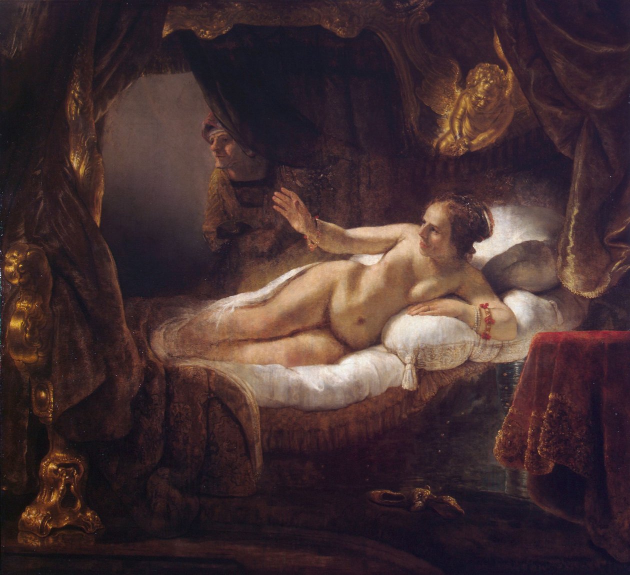 Danae od Rembrandt van Rijn