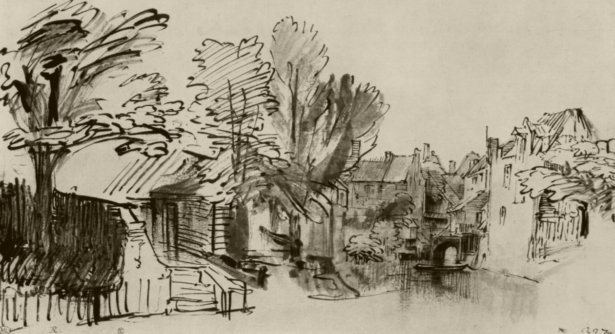 Singel v Amersfoortu od Rembrandt van Rijn