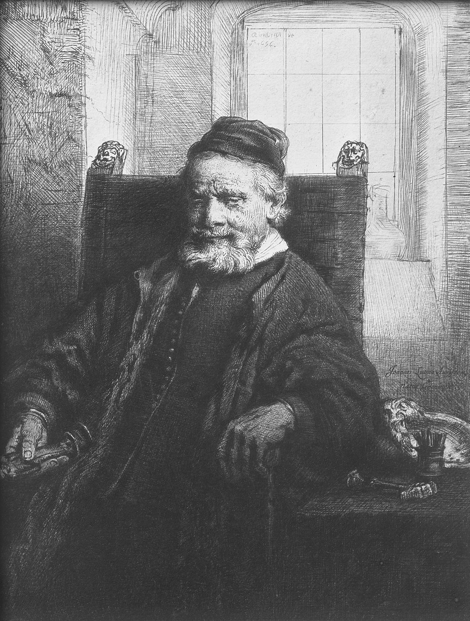 Jean Lutma, 1656 od Rembrandt van Rijn