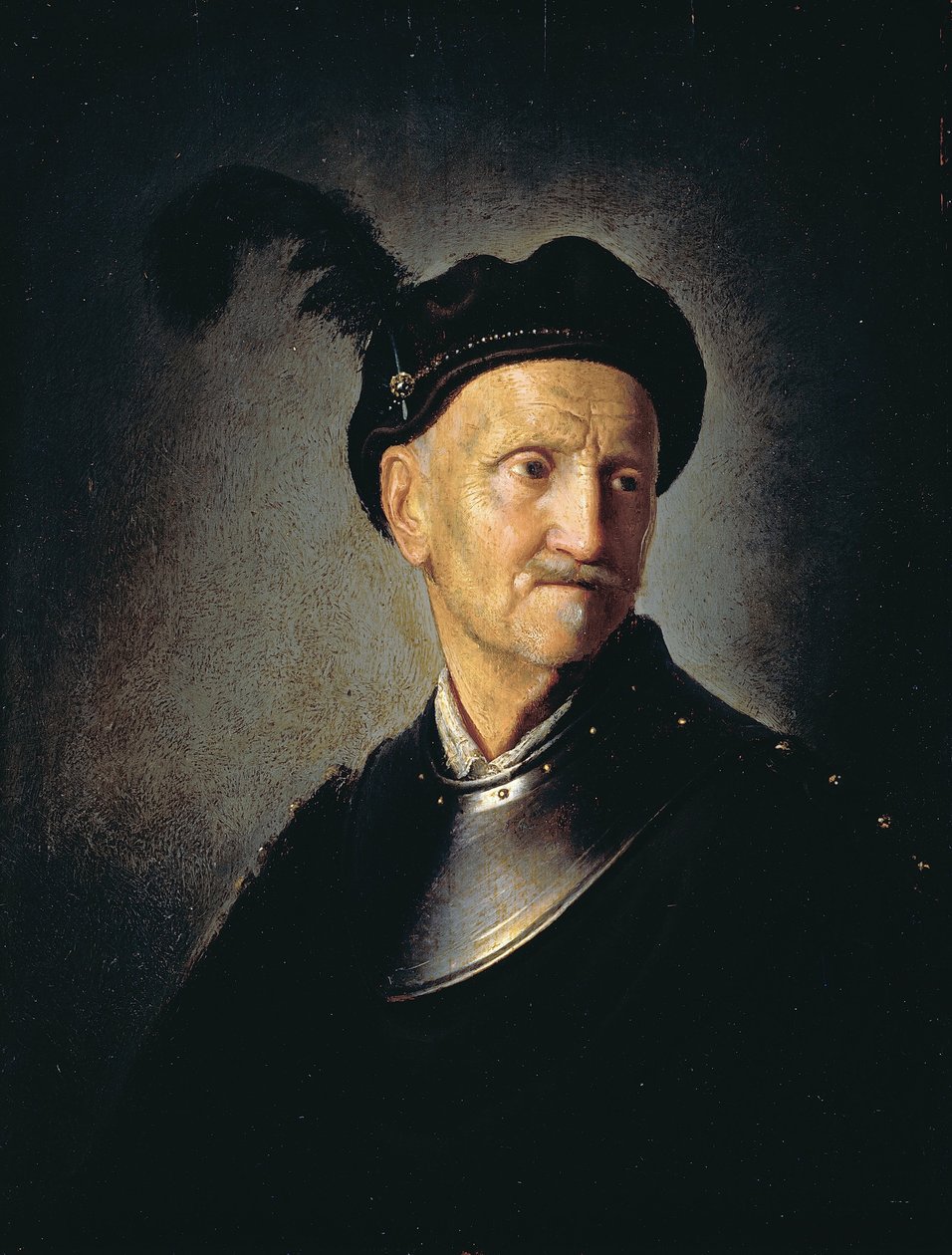 Muž ve zbroji od Rembrandt van Rijn
