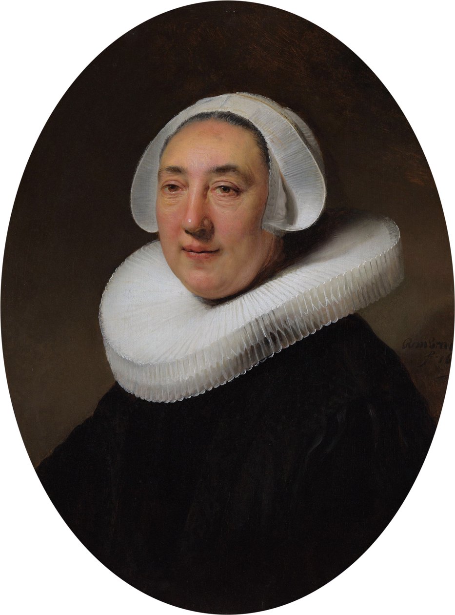 Portrét Haesje Jacobsdr. z Cleyburgu (....- 1641) od Rembrandt van Rijn