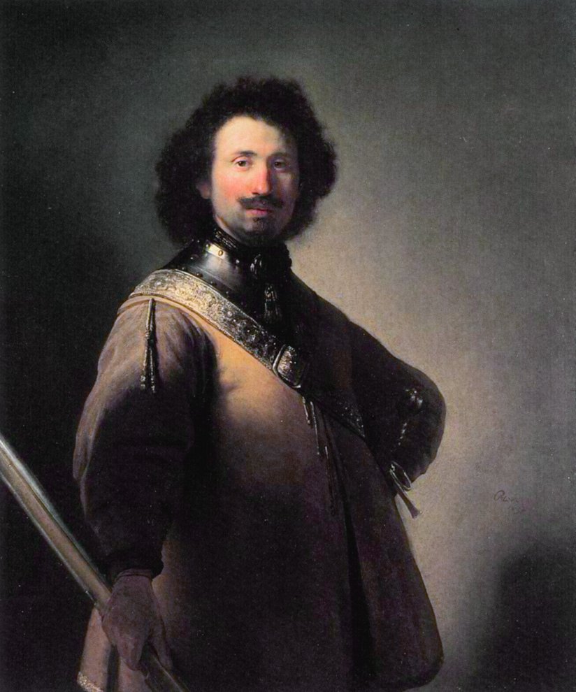 Portrét Jorise de Caulleryho od Rembrandt van Rijn