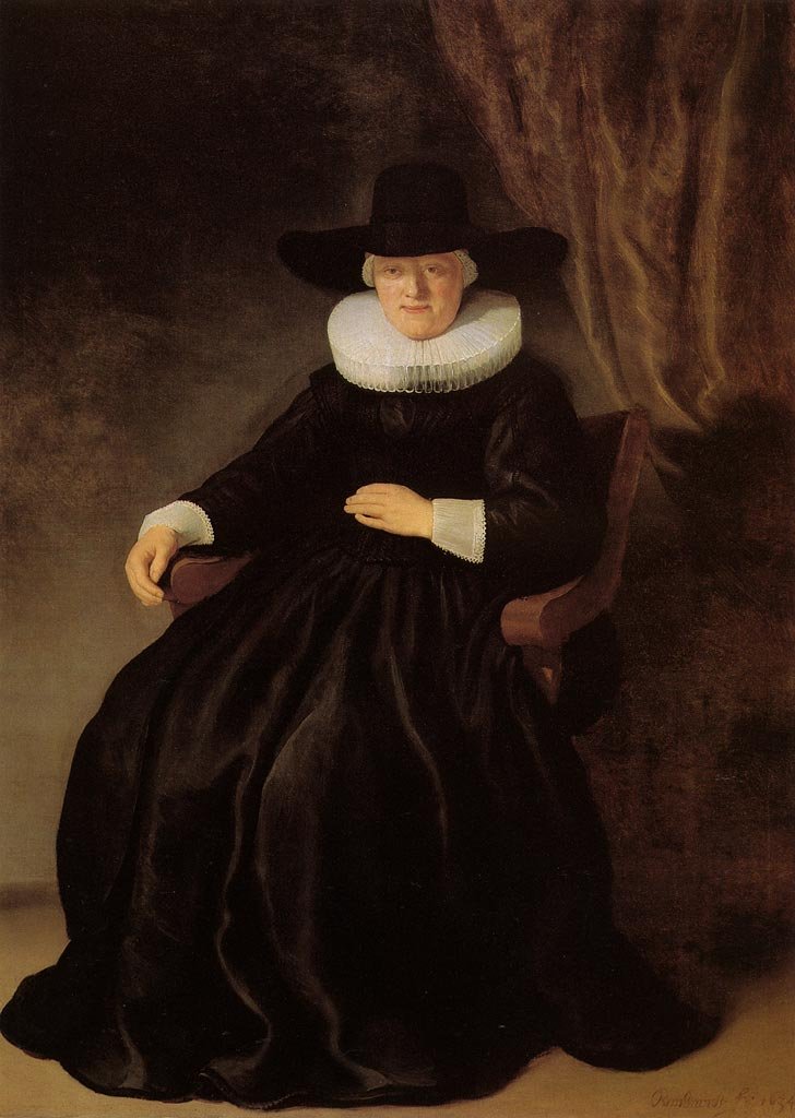 Portrét Marie Bockenolle od Rembrandt van Rijn