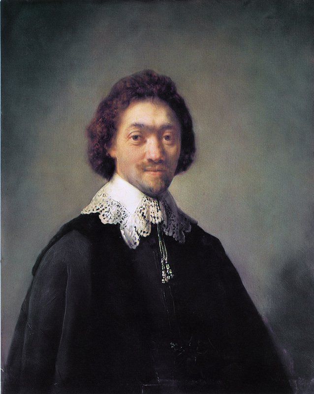 Portrét Mauritsa Huygense od Rembrandt van Rijn