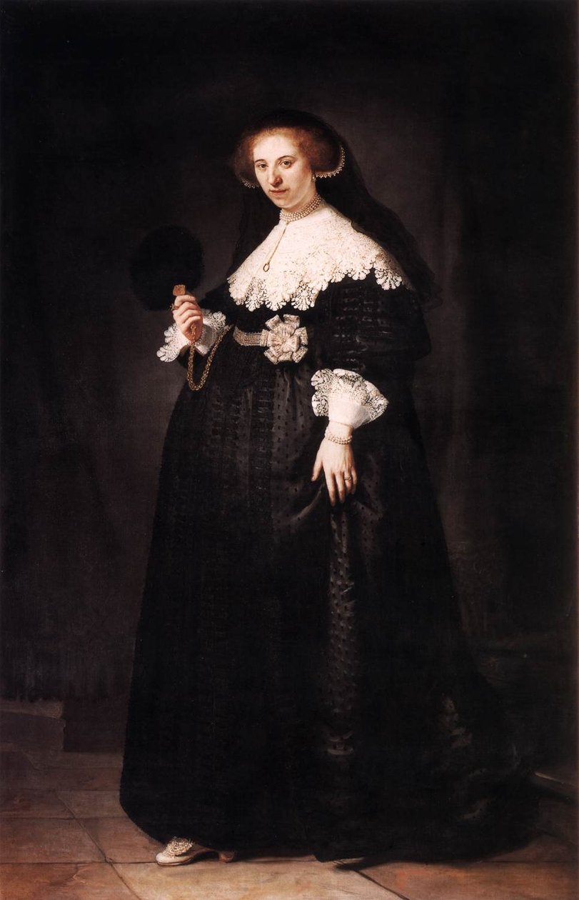 Portrét Oopjena Coppita od Rembrandt van Rijn