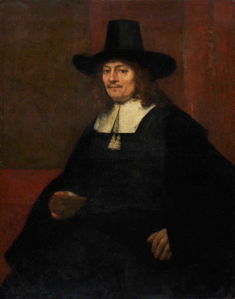 Portrét muže, sedící od Rembrandt van Rijn