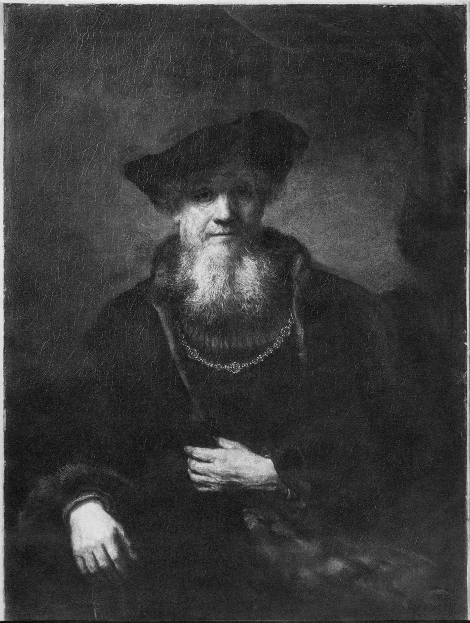 Portrét rabína od Rembrandt van Rijn