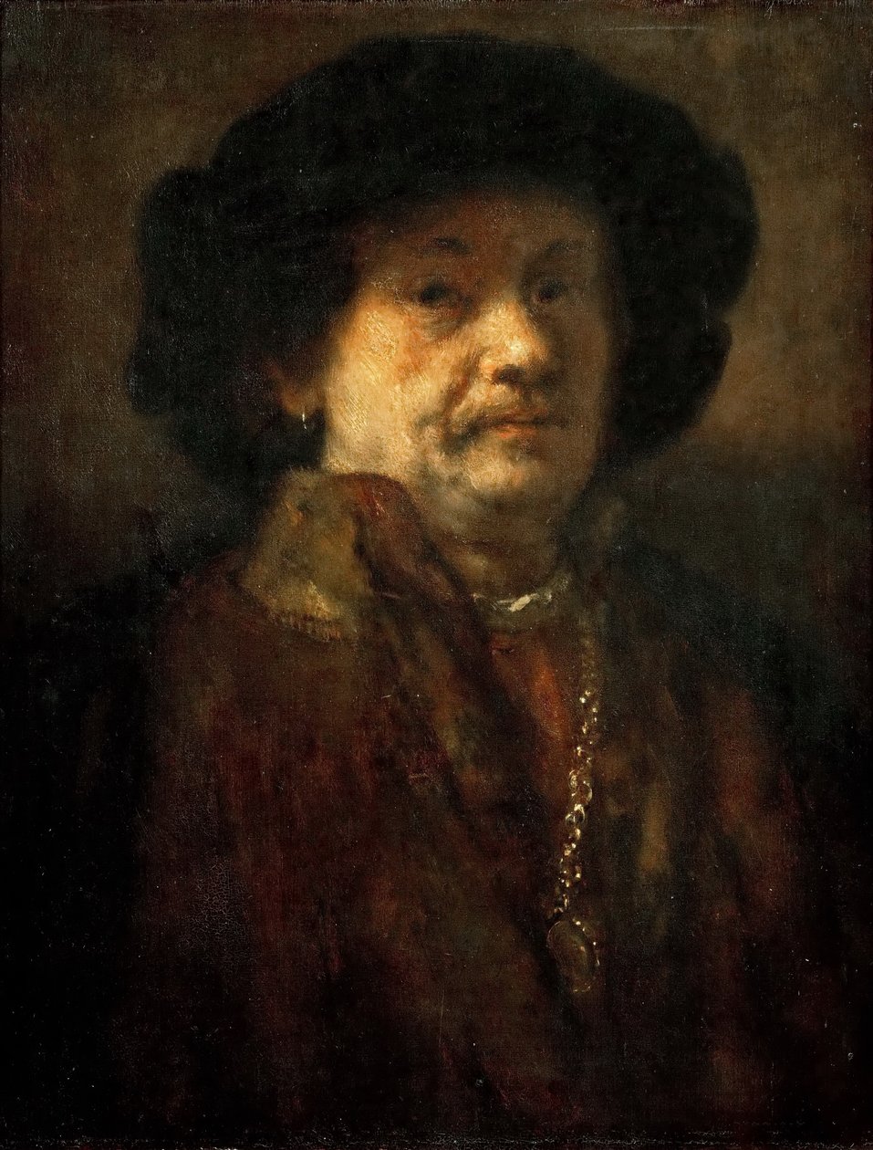 Portrét Rembrandta van Rijna od Rembrandt van Rijn