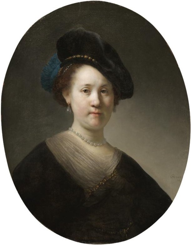 Rembrandtova sestra od Rembrandt van Rijn
