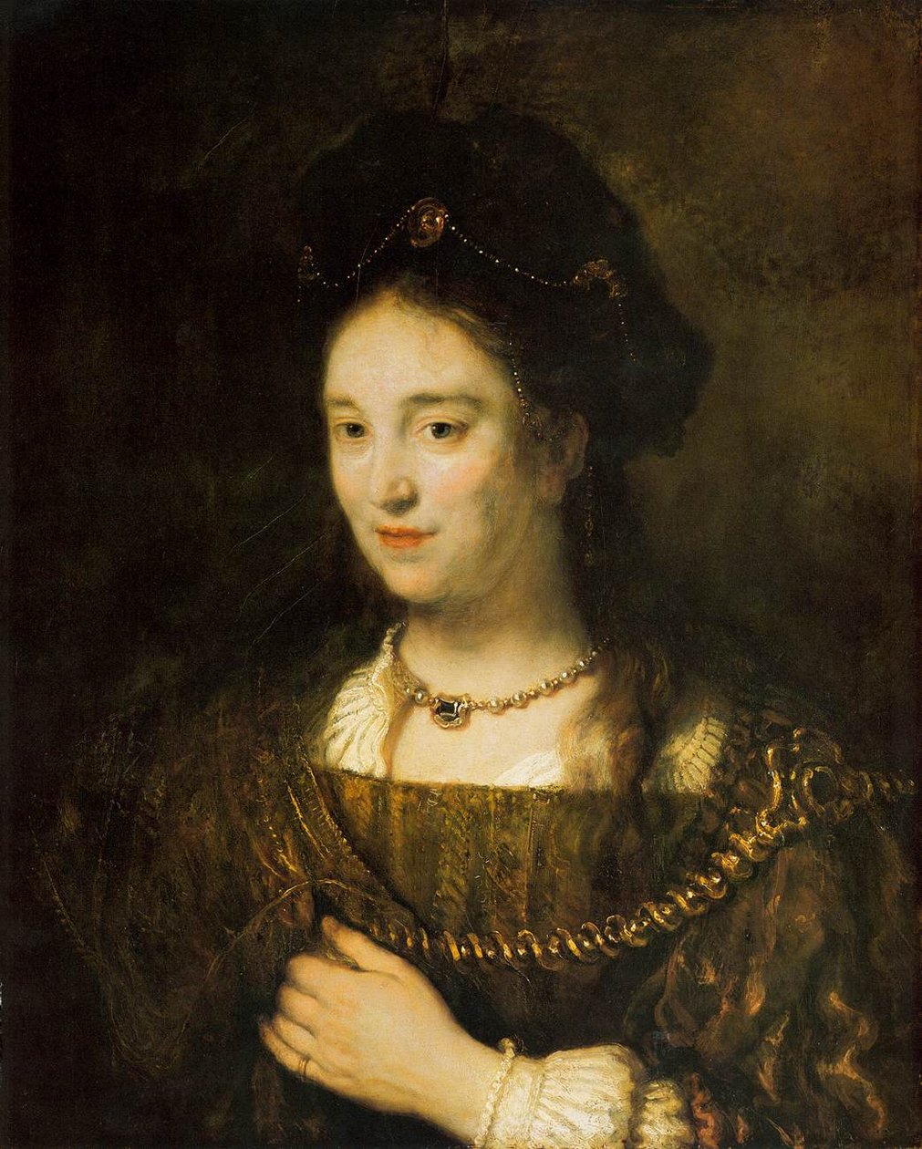 Saskia van Uylenburgh od Rembrandt van Rijn
