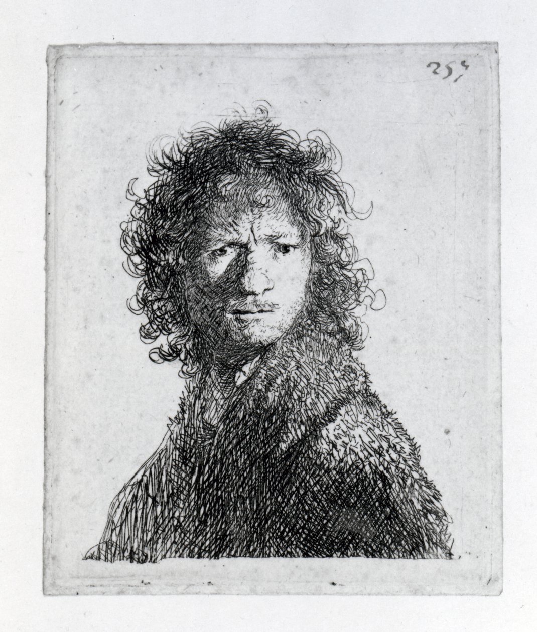 Autoportrét, 1630 od Rembrandt van Rijn
