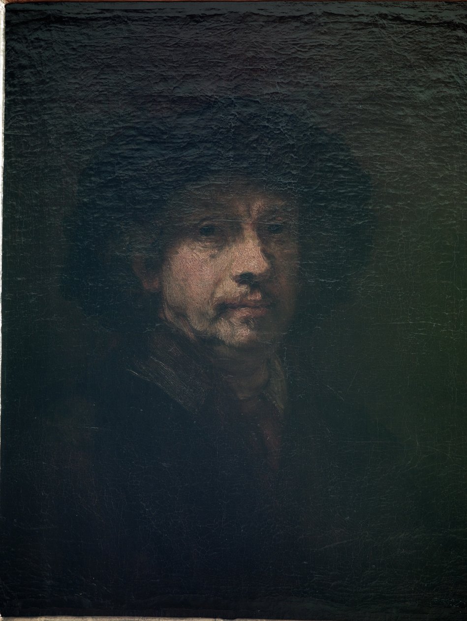 Autoportrét, kolem roku 1655 od Rembrandt van Rijn